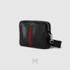 Túi đeo chéo Gucci Trademark màu đen chính hãng MHTG076 2026 Túi đeo chéo Gucci Trademark màu đen chính hãng MHTG076 2026