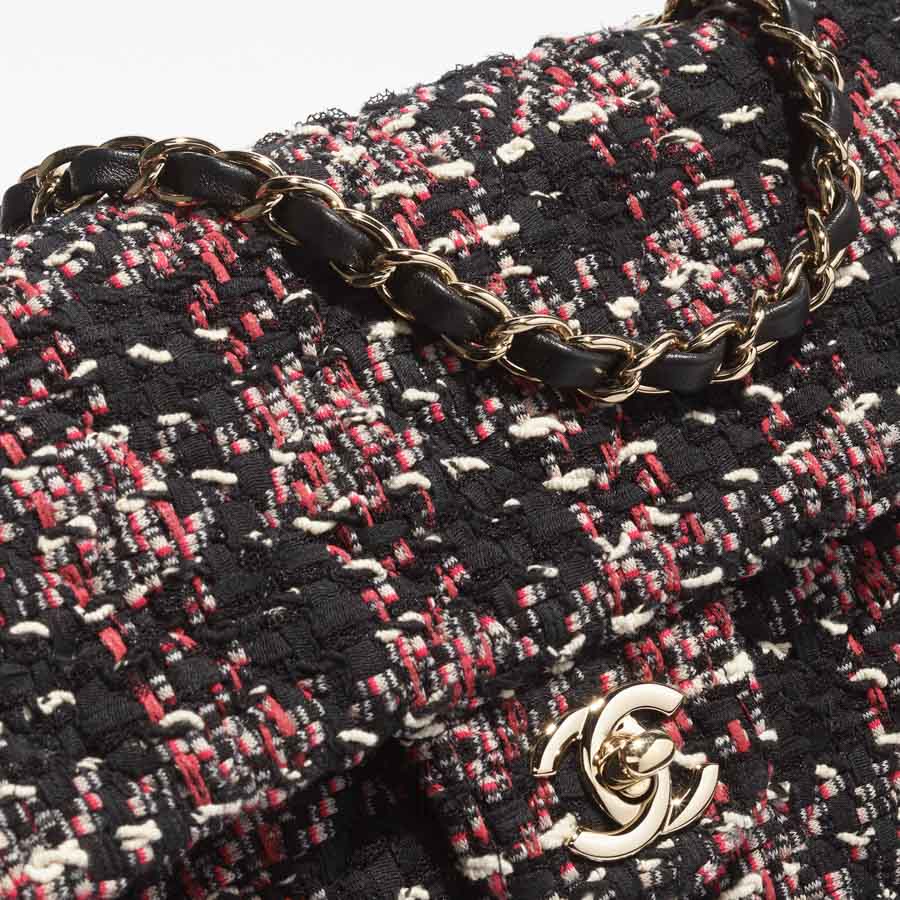 Túi Chanel Classic Pre-Collection Xuân Hè phối màu tweed MCN72 2026 Túi Chanel Classic Pre-Collection Xuân Hè phối màu tweed MCN72 2026