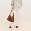 Túi xách Chanel hobo Pre-Collection màu nâu da bê MCN41 2026