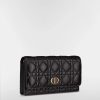Túi Đeo Chéo Dior Caro Pouch with Chain Black Supple Cannage Calfskin JTT098 2026