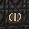 Túi Đeo Chéo Dior Caro Pouch with Chain Black Supple Cannage Calfskin JTT098 2026