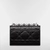 Túi Xách Dior Miss Caro Mini Bag Black Macrocannage Lambskin JTT058 2026