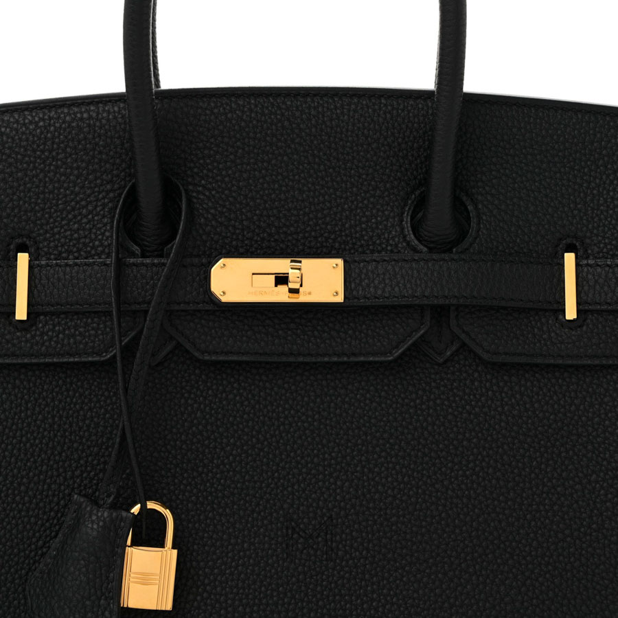 Túi xách Hermes Birkin 35 màu đen da sần chính hãng MTH18 2026 Túi xách Hermes Birkin 35 màu đen da sần chính hãng MTH18 2026