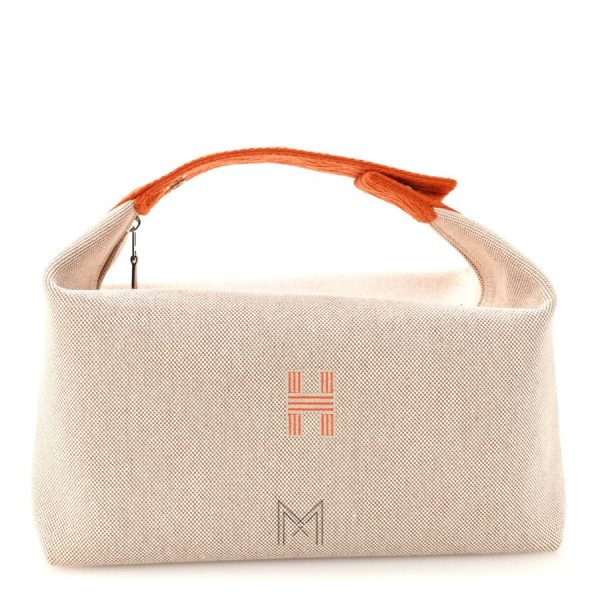 Túi xách Hermes bride a brac màu be chính hãng MTH30