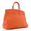 Túi xách Hermes Birkin 35 màu cam da sần chính hãng MTH17 2026 Túi xách Hermes Birkin 35 màu cam da sần chính hãng MTH17 2026