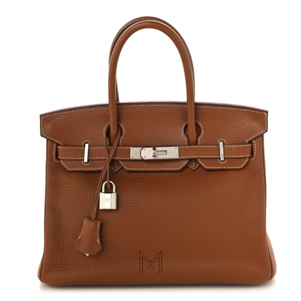 Túi Hermes Birkin Da Togo màu nâu chính hãng MTH21