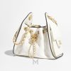 Túi xách Chanel 25 màu trắng Pre-Collection Xuân Hè MCN25 2026