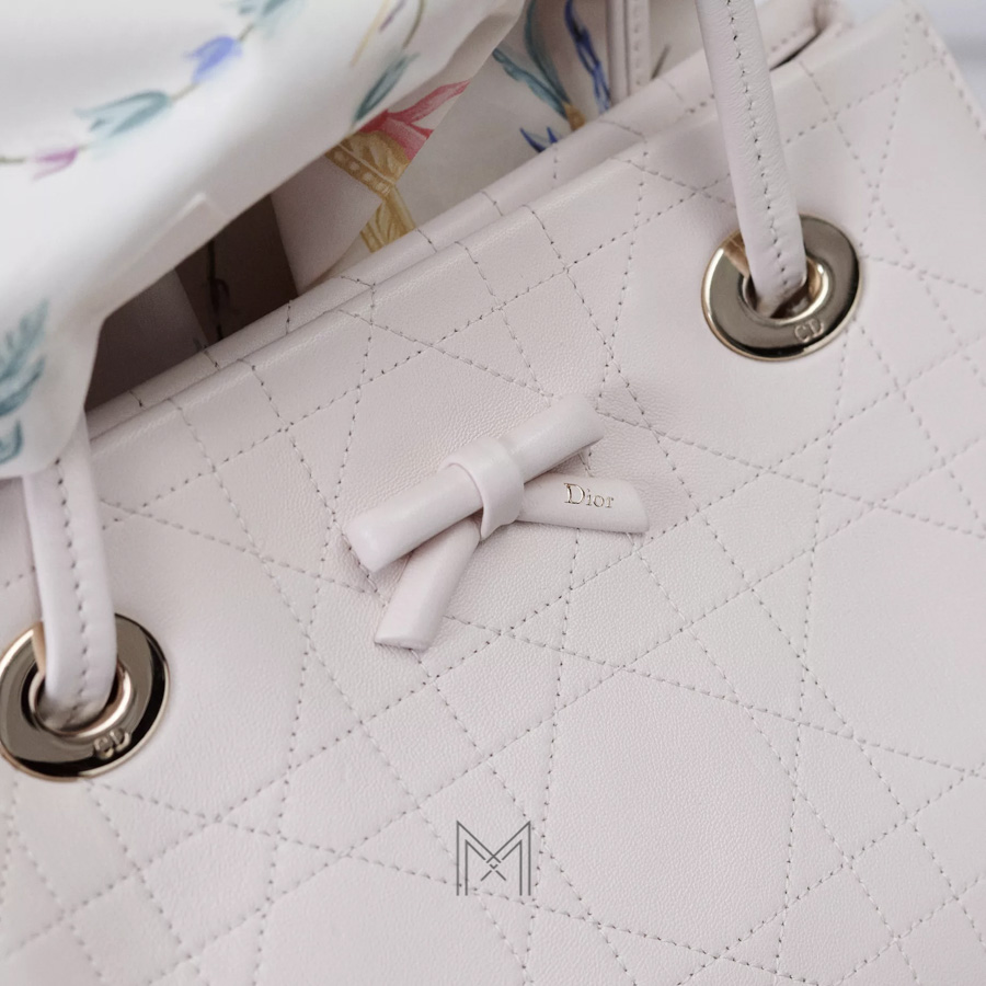 Túi Xách Dior Qixi Small Dior Promenade Shopping Bag Ballet Pink Flat Cannage Calfskin JJT237 2026 Túi Xách Dior Qixi Small Dior Promenade Shopping Bag Ballet Pink Flat Cannage Calfskin JJT237 2026