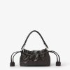 Túi xách Fendi Baguett Soft nappa màu đen khoá bạc MHH032 2026 Túi xách Fendi Baguett Soft nappa màu đen khoá bạc MHH032 2026