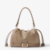 Túi xách Fendi Baguette màu be da Nappa chính hãng MHH081 2026