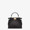 Túi xách đeo chéo Fendi Peekaboo chính hãng da màu đen MHH097 2026