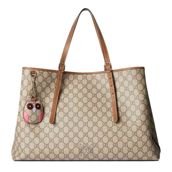 Túi xách tote Gucci Emblem họa tiết monogram chính hãng MHTG085