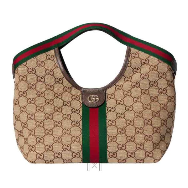 Túi xách tote Gucci Giglio họa tiết authentic MHTG189