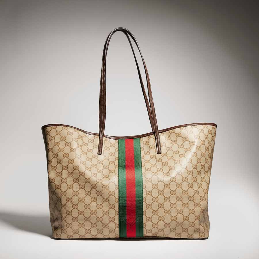 Túi xách tote Gucci Tribeca màu be họa tiết authentic MHTG180 2026 Túi xách tote Gucci Tribeca màu be họa tiết authentic MHTG180 2026