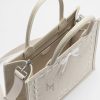 Túi Xách Medium Dior Book Tote Beige Embroidery and White Woven Grosgrain Ribbon JJT272 2026 Túi Xách Medium Dior Book Tote Beige Embroidery and White Woven Grosgrain Ribbon JJT272 2026