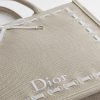 Túi Xách Medium Dior Book Tote Beige Embroidery and White Woven Grosgrain Ribbon JJT272 2026 Túi Xách Medium Dior Book Tote Beige Embroidery and White Woven Grosgrain Ribbon JJT272 2026