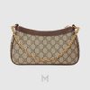 Túi xách đeo chéo Gucci Ophidia họa tiết monogram dây xích vàng chính hãng MHTG069 2026 Túi xách đeo chéo Gucci Ophidia họa tiết monogram dây xích vàng chính hãng MHTG069 2026