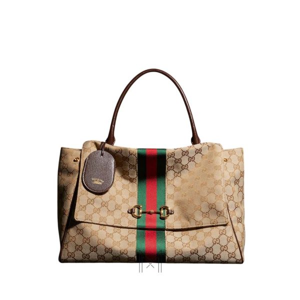 Túi xách Gucci Paparazzo họa tiết khóa vàng chính hãng MHTG146