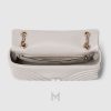 Túi Gucci Marmont xách đeo chéo màu xám nhạt logo GG vàng chính hãng MHTG121 2026