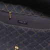 Túi xách đeo chéo Chanel màu xanh denim chính hãng MCN64 2026 Túi xách đeo chéo Chanel màu xanh denim chính hãng MCN64 2026