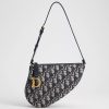 Túi Xách Dior Saddle Rodeo Pouch Blue Dior Oblique Jacquard JTT099 2026