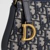 Túi Xách Dior Saddle Rodeo Pouch Blue Dior Oblique Jacquard JTT099 2026