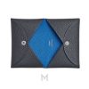 Ví đựng thẻ Hermes màu xám xanh da sần hàng hiệu MVH104 2026 Ví đựng thẻ Hermes màu xám xanh da sần hàng hiệu MVH104 2026