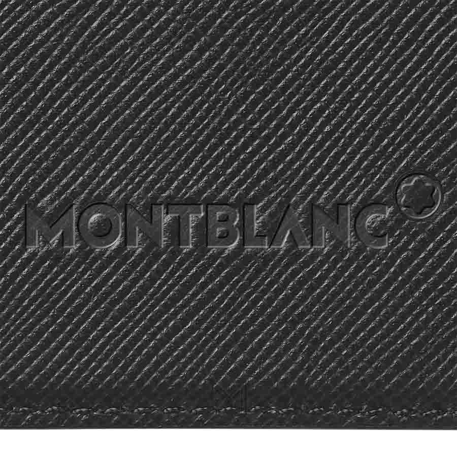 Ví đựng thẻ cho điện thoại Montblanc màu đen da hạt MHVM001 2026 Ví đựng thẻ cho điện thoại Montblanc màu đen da hạt MHVM001 2026