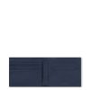 Ví Montblanc ngắn 6 ngăn màu xanh navy da sần chính hãng MHVM046 2026