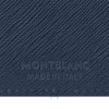 Ví Montblanc ngắn 6 ngăn màu xanh navy da sần chính hãng MHVM046 2026