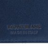 Ví Montblanc ngắn 6 ngăn màu xanh navy vân đan chéo chính hãng MHVM042 2026