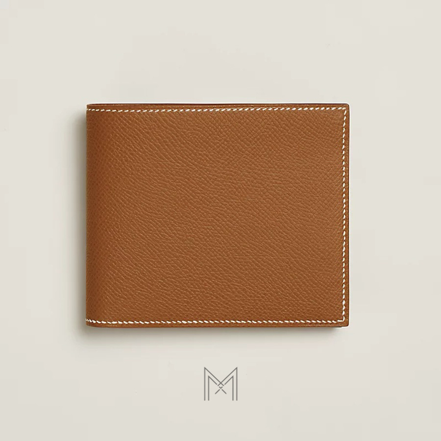 Ví ngắn Hermes MC² Copernic màu nâu bò da sần MVH17 2026 Ví ngắn Hermes MC² Copernic màu nâu bò da sần MVH17 - Ảnh 3