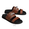 Dép quai ngang Hermes Jackson màu nâu hàng hiệu MGH049 2026 Dép quai ngang Hermes Jackson màu nâu hàng hiệu MGH049 2026