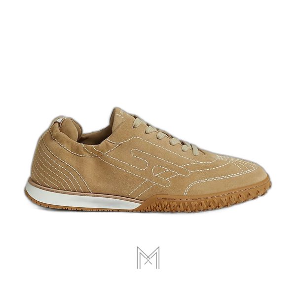 Giày sneaker Hermes màu nâu da lộn chính hãng MGH038