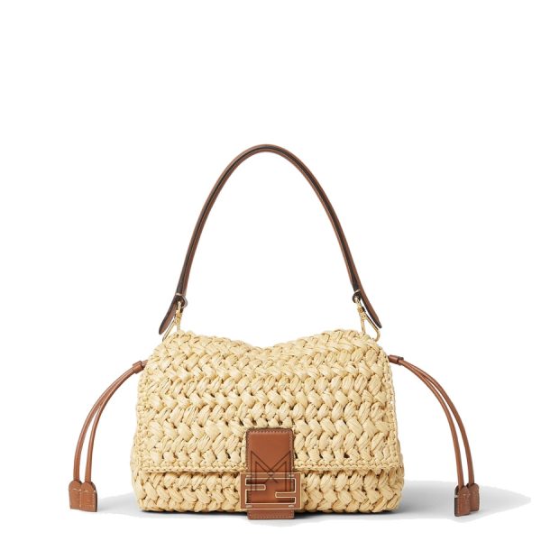 Túi xách Fendi Baguette Soft Medium màu be authentic MHH082