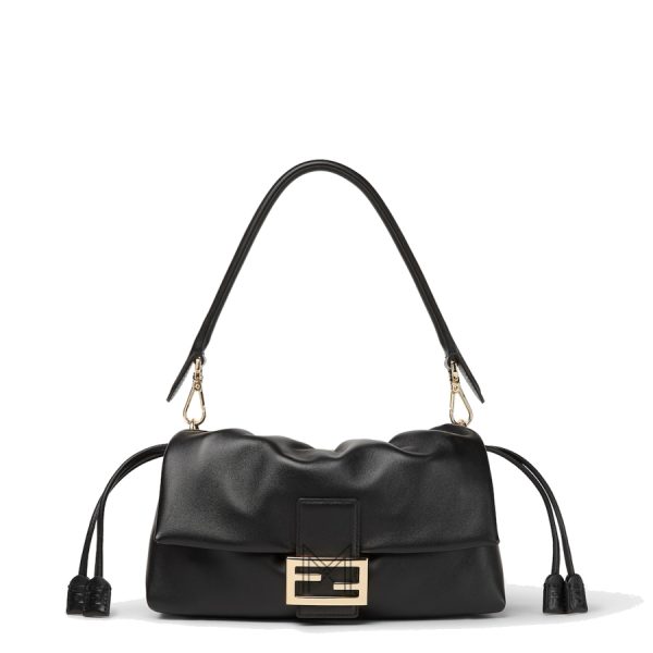 Túi xách Fendi Baguette màu đen da nappa authentic MHH060