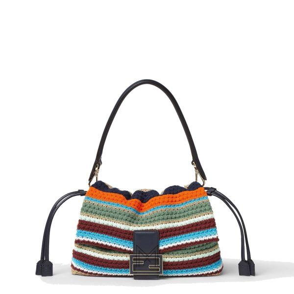 Túi xách Fendi Baguette Soft Medium phối màu chính hãng MHH068