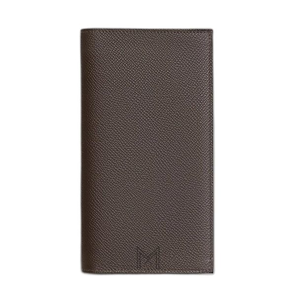 Ví dài Hermes da bê Epsom màu nâu chính hãng MVH54