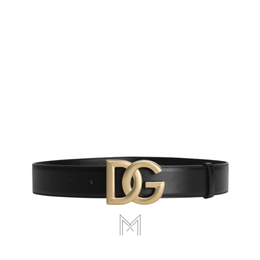 Thắt lưng Dolce Gabbana Calfskin belt with DG logo BE1446AW57680999 TTLD001